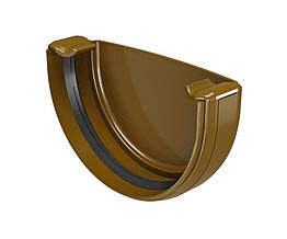 Заглушка ринви Regenau 125 коричневий