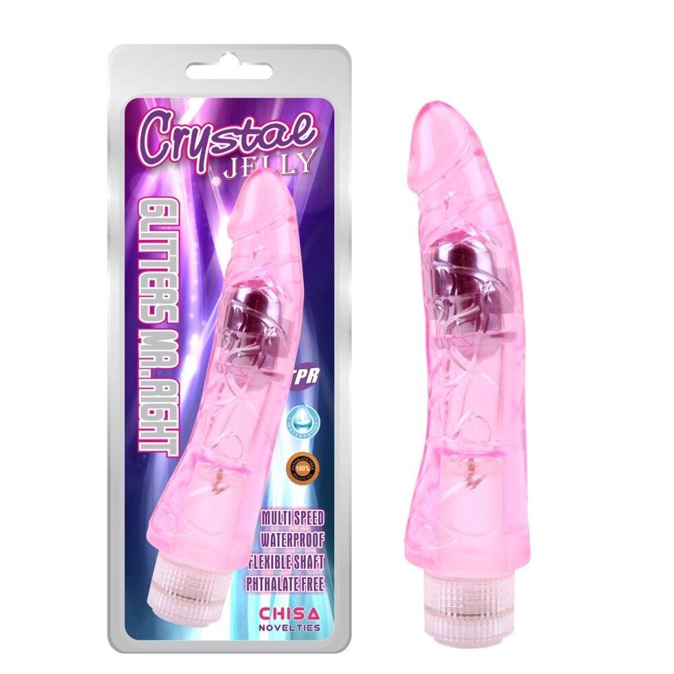 Вібратор CHISA Glitters Mr. Right - Pink, 291694