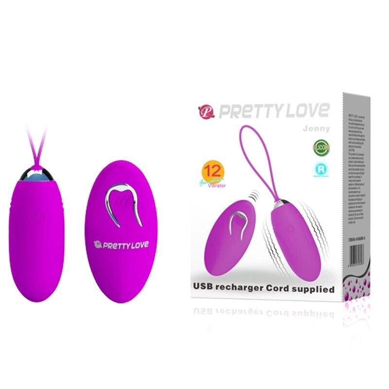 Vibroyaite Pretty Love Jenny з пультом дистанційного керування, BI-014362W-9