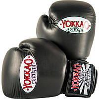 Перчатки YOKKAO Velcro Matrix Boxing Gloves Black 12 ун