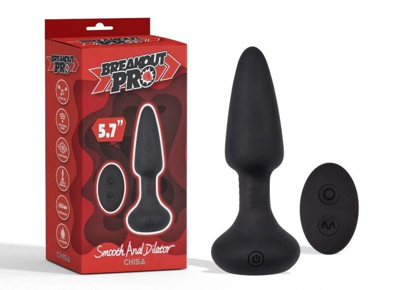 Анальна штекер з вібрацією та панеллю керування Chisa Frisky Beaned Plug Chisa, фото 1