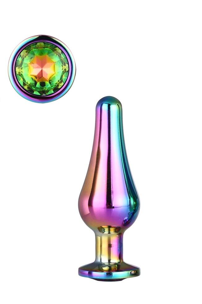 DT21820 Анальная пробка конической формы Dream Toys GLEAMING LOVE COLOURED PLEASURE PLUG S