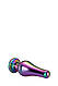 DT21822 Анальная пробка конической формы Dream Toys GLEAMING LOVE COLOURED PLEASURE PLUG L, фото 5