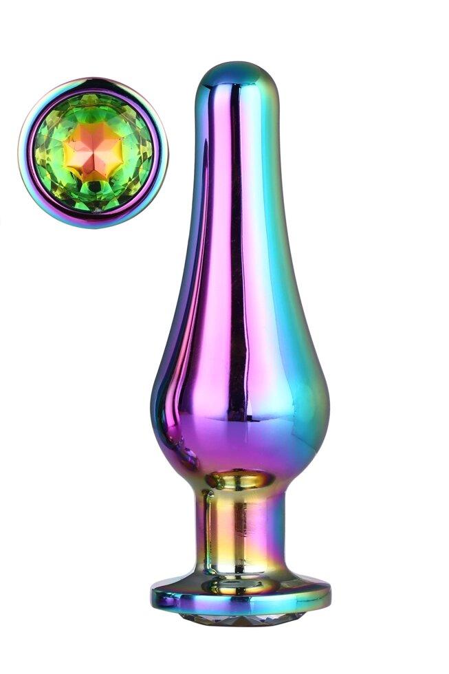 DT21822 Анальная пробка конической формы Dream Toys GLEAMING LOVE COLOURED PLEASURE PLUG L