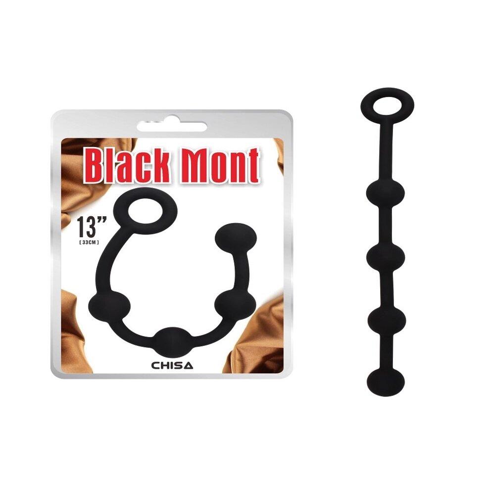 CH88342 Анальні намистини Chisa Black Mont "P" штормові намистини m