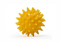 Массажный мячик Spiky Bodhi желтый 5 см