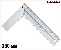 Алюминиевый столярный угольник 250 мм Vorel 18360