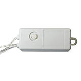 Xmas гірлянда-штора бахрома 150M-5, 3 м Різнобарвна, фото 5