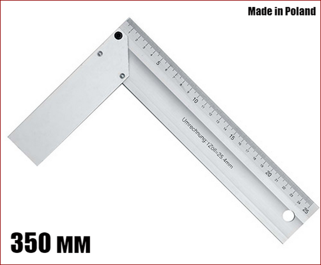 Алюмінієвий столярний кутник 350 мм Vorel 18362