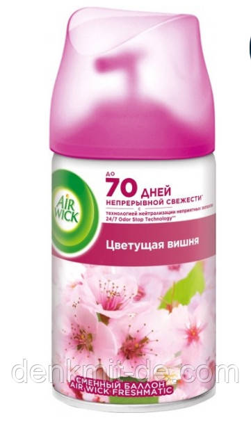 Змінний балон для Air Wick Pure Квітуча вишня, 250 мл