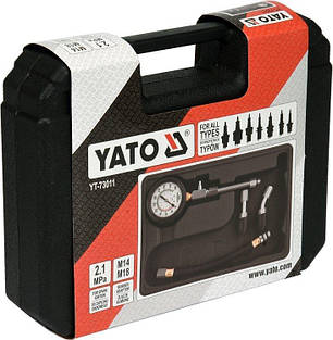 Компресометр для бензинових двигунів Yato YT-73011, фото 2