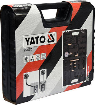 Компресометр для бензинових і дизельних двигунів Yato YT-73012, фото 2