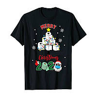 Футболка з новорічним принтом Merry Christmas 2020 Push IT
