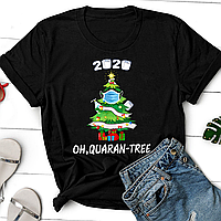 Футболка з новорічним принтом "2020 Oh, quaran-tree" Push IT