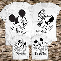 Футболки Фемілі Лук Family Look для всієї родини "Мауси" Push IT