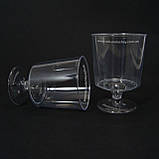 Келихи для десерту склоподібні 190 мл 10 шт прозорі, фото 3