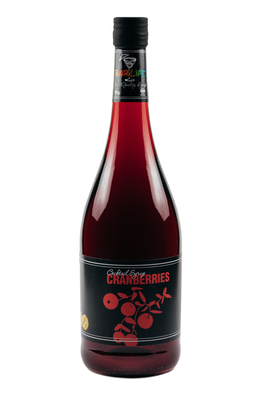 Сироп Barlife (Барлайф) Журавлина 1 л (Syrup Barlife Cranberry 1 L)