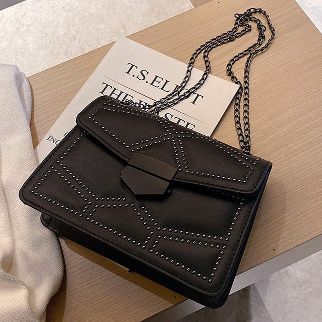 Жіноча сумочка, чорна, AL-3691-99, фото 1