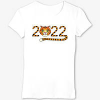 Футболка з новорічним принтом Рік Тигра 2022 Push IT