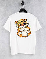 Футболка з новорічним принтом Маленький тигреня Push IT