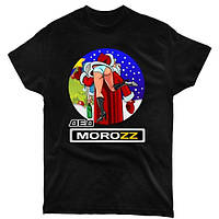 Чоловіча футболка з новорічним принтом "Дід Morozz" Push IT