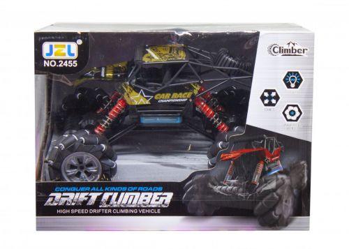 Уцінка. Машинка на радіоуправлінні "Drift Climber" на роликових колеса (чорна) проблема з колесом