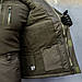 Куртка бушлат зимова "RAPTOR-3" ВВЗ OLIVE (Мембрана + Синтепон + Фліс), фото 9