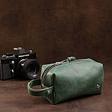 Шкіряна сумочка унісекс GRANDE PELLE 11571 Зелений, фото 5