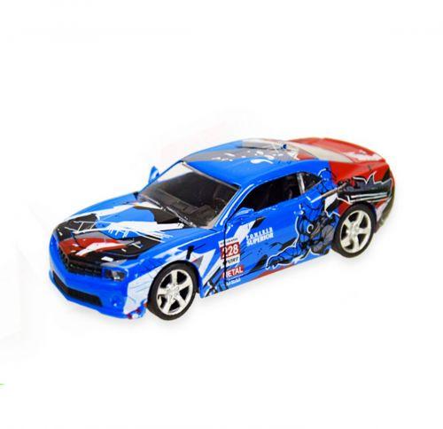 Уцінка. Машинка "Chevrolet Camaro" із серії "Автопром" (синя) - пошкоджена упаковка