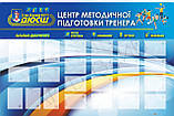 Стенд "Інформація" розміром 1200х800мм з інформаційними карманами формата А4 8шт, фото 2