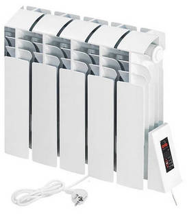Електрорадіатор EraFlyme Compact 5R з програматором, 490 Ват, правий