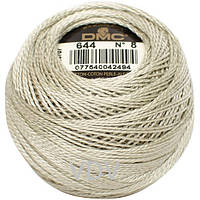 Нитка DMC Pearl Cotton 8 для вишивання (колір 644)