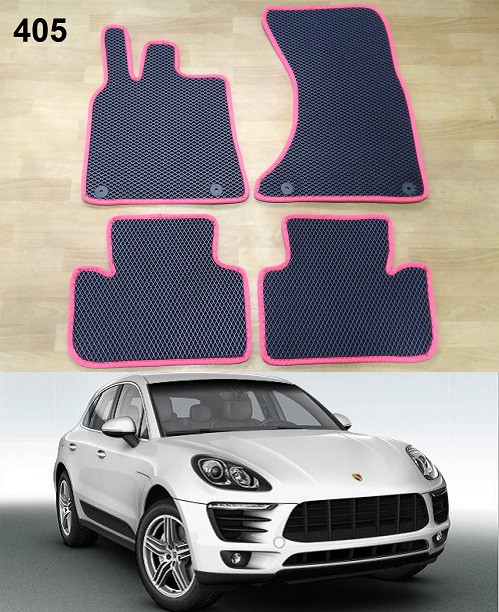 Килимки ЕВА в салон Porsche Macan '14-