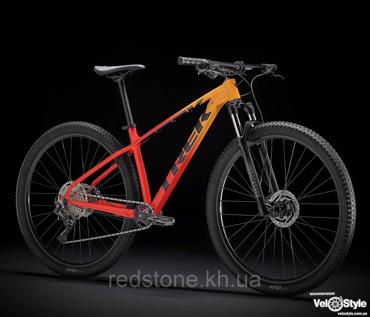 Велосипед TREK MARLIN 7 XL 2021 YL-RD жовтогарячий колеса 29 ≥