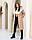 Wow!!! Двостороннє пальто єврозима з капюшоном, арт 1007, колір темно-беж/кава, фото 4