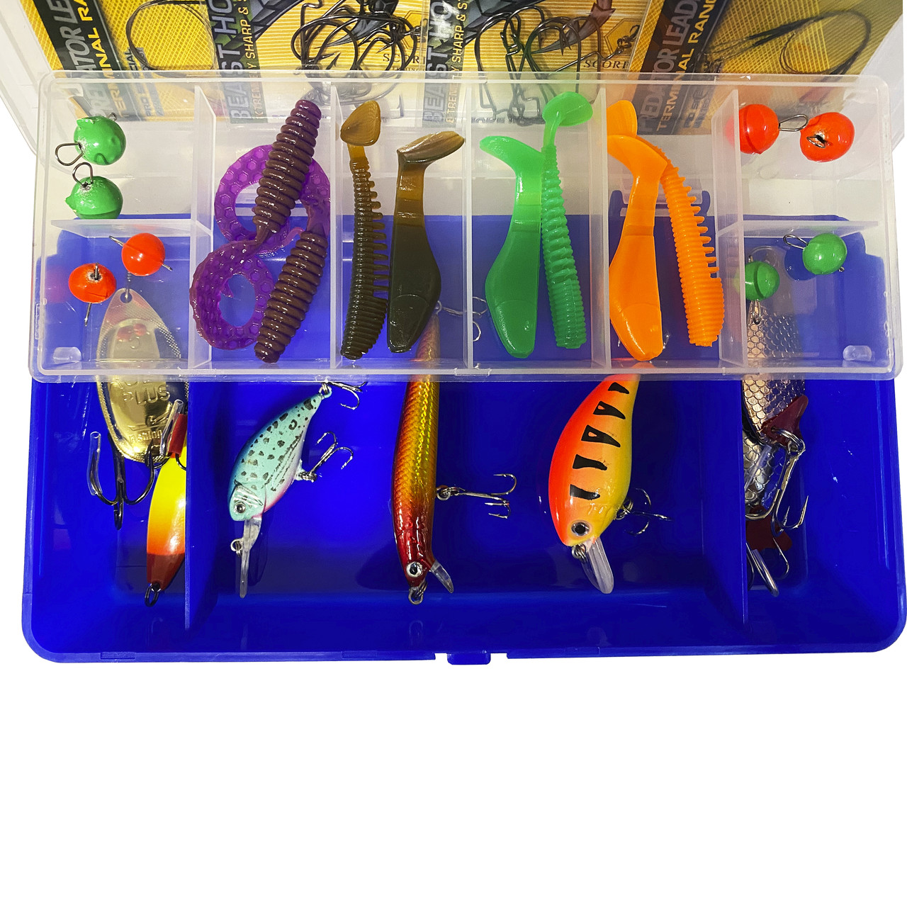 Снасти на хижака. Набір для ловлі хижої риби в компактній коробці  (ID#1509512187), ціна: 745 ₴, купити на