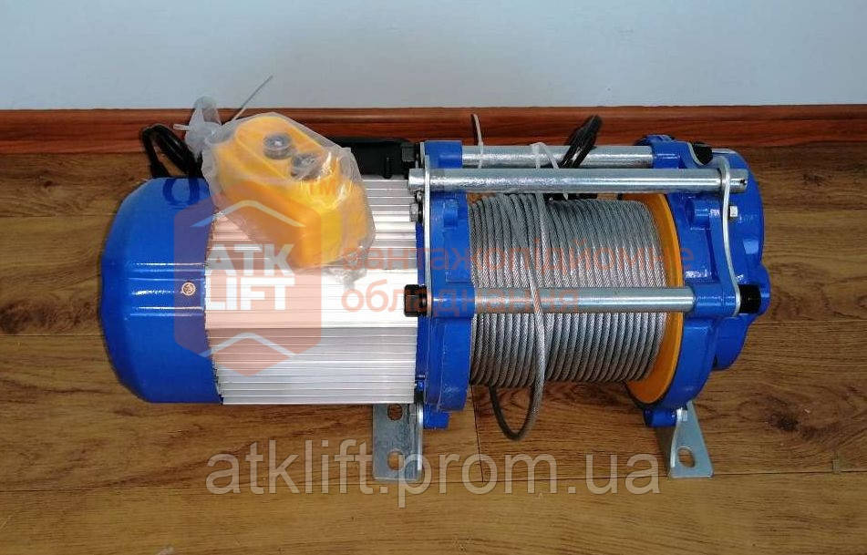 Лебідка електрична 750/1500 кг 60 м ( KCD ) 380 V ATKLIFT - фото 4 - id-p518920297