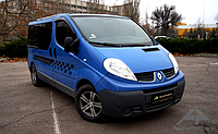 Дефлекторы окон ветровики на Renault Trafiс II 2001-2014 90 мм (скотч) AV-Tuning