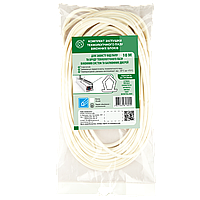 Комплект заглушки технологічного пазу віконних блоків (10м.п.)