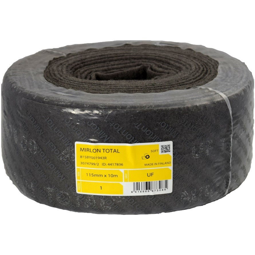 Скотч-брайт у рулоні Mirka Mirlon Total UF 1500 115 мм x 1 м (10м в рул), фото 1