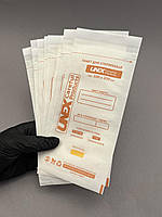 Крафт пакеты для стерилизации "UNEX", 100х200мм, (100шт/уп) белый крафт