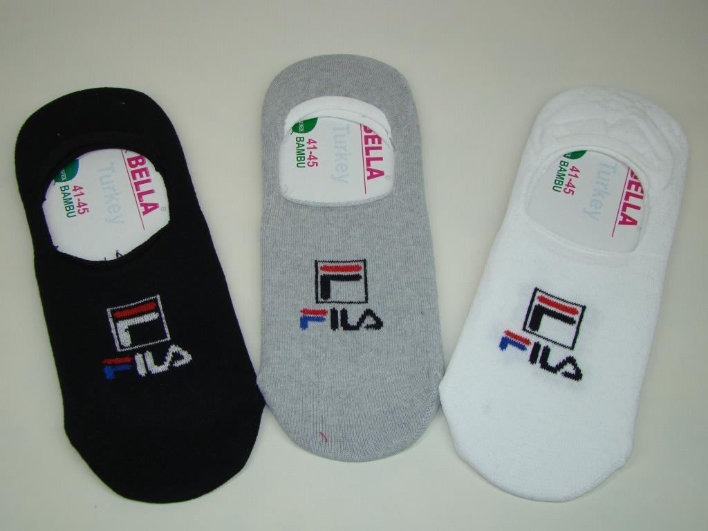 Шкарпетки-сліди чоловічі Fila (40-45р) код 13180