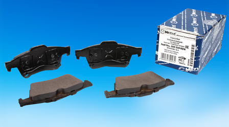 Комплект задніх гальмівних колодок на Renault Laguna 2 / MEYLE 025 234 8216, фото 1
