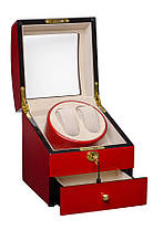 Шкатулка для підзаводу годинників, тайммувер для 2-х годинників Rothenschild RS-721-CC, фото 3