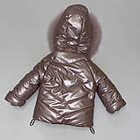 Зимова куртка для дівчинки "Малиша", фото 4