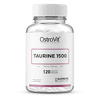 Таурин Ostrovit Taurine 1500 мг 120 капс Фірмовий товар! (115232)