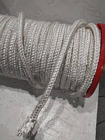 Керамічний +1200 °C термостійкий 10х10мм ущільнювальний шнур квадратний. Шнур для котла, для двірок.