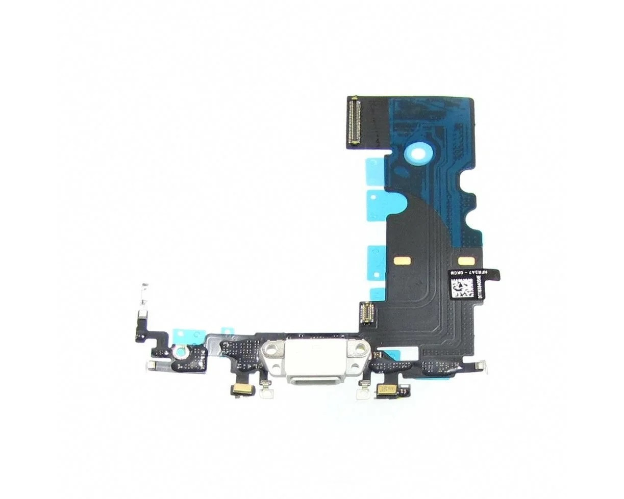 Шлейф для Apple iPhone 8 з сірим роз’ємом живлення, з мікрофоном, фото 1