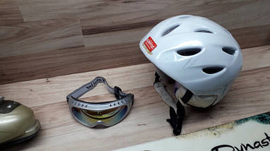 Комплект DYNASTAR лыжи 158 см, сапоги 25.5 см - размер 39.5, шлем, палки, очки домовичок тулс, фото 3