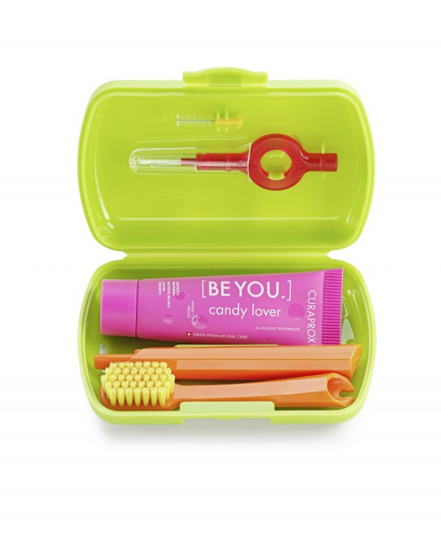 Дорожній набір CURAPROX [BE YOU] GREEN (Зелений), фото 1